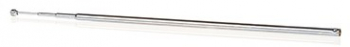 Antena Auto Exterior Universala Extensibila Crom Lungime 30CM Cablu 1.3M 