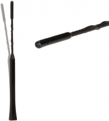 Antena Auto Exterior Universala Neagra 23CM Cu 2 Adaptoare 5-6MM 