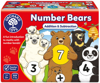 Joc educativ Orchard Toys - Numarul Ursuletilor 