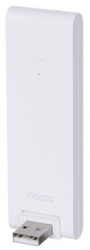 Senzor multifunctional Smart Gateway Wireless AQARA Hub E1 compatibil cu Apple HomeKit Alb 