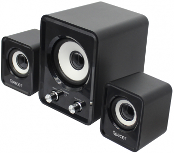Boxe Spacer 2.1 RMS 11W control volum Negru 