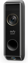 Sonerie video eufy Wireless Dual Camera Add-On 2K HD autonomie 6 luni Negru