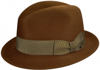 Palarie Bailey of Hollywood Riff Fedora Cognac 
