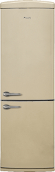 Combina frigorifica retro Finlux FXCARE 37302 Full No Frost 331 l Clasa F Bej 