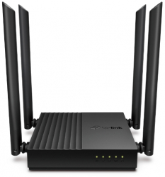 ROUTER TP-LINK wireless 1200Mbps MU-MIMO 4 porturi Gigabit 4 antene externe Dual Band AC1200 