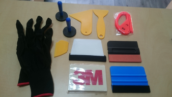 Trusa 11 piese aplicare folie auto/ autocolant