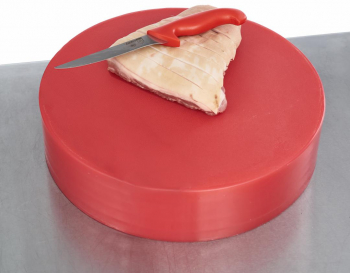 CUTIT DEZOSAT PROFESIONAL 18 CM ROSU CHEF LINE COOKING 