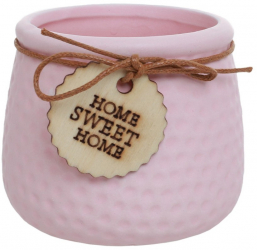 Ghiveci flori ceramic PAMI FG1021-189 8.7x7.5 cm Roz 