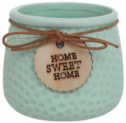Ghiveci flori ceramic PAMI FG1021-189 8.7x7.5 cm Verde 