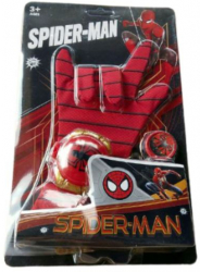 Manusa Spiderman cu lansator si discuri 3 ani+ 