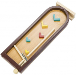 Pinball 30 x 8 cm material lemn Multicolor SOHO5283 