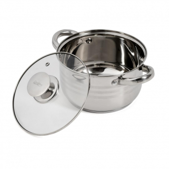 SEMIOALA INOX+CAPAC 18X10.5 CM 2.5 L MYRA COOKING BY 