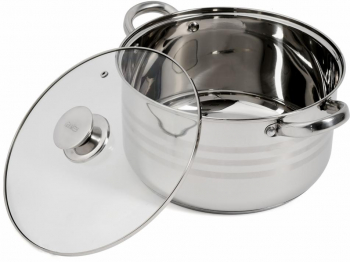 SEMIOALA INOX+CAPAC 26x14 5 CM 7 L MYRA COOKING 