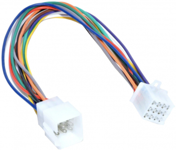 Mufa conectoare auto cu 8 fire si 8 pini 25 cm SOHO5317 
