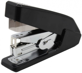 Capsator Hartie Deli E467 Effortless Half Strip Capse 24/6 si 26/6 25 Coli Metal Negru - LCMDLE00467 