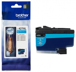 Brother LC-427XLC cartuse cu cerneala 1 buc. Original Productivitate Inalta (XL) Cyan 