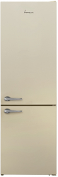 Combina frigorifica Fram FC-VRL268BGE++ 268 l Frost Lumina LED Clasa E H 170 cm Crem 