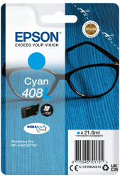 Epson 408L DURABrite Ultra cartuse cu cerneala 1 buc. Original Productivitate Inalta (XL) Cyan