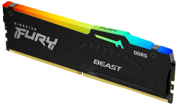 KINGSTON 16GB 5200MHz DDR5 CL40 DIMM Kit of 2 FURY Beast RGB memorii