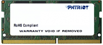 PATRIOT Signature Series DDR4 16GB 2666MHz CL19 SODIMM Single 