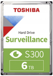 Toshiba S300 3.5'' 6TB SATA3 HDWT860UZSVA 