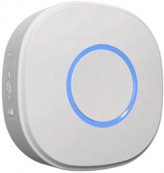 Buton inteligent Shelly Button1 Functie telecomanda Control dispozitive Wi-Fi 2.4 GHz Alb 