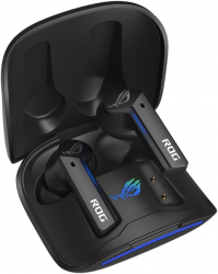 Casti gaming wireless ASUS ROG Cetra True Wireless difuzoare ASUS Essence 10mm latenta scazuta anularea activa a zgomotului (ANC) IPX4 