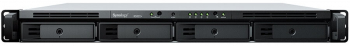 Network Attached Storage Synology 1U RackStation RS822+ Procesor AMD Ryzen™ V1500B 2 GB DDR4 4-Bay 4 x Gigabit LAN 2 x USB 3.2 1 x eSATA 