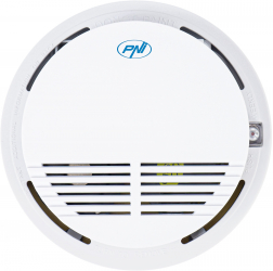 Senzor de fum wireless PNI A023LR compatibil cu sistemele de alarma wireless PNI 