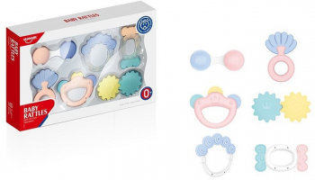 Set zornaitoare pentru bebelusi Huanger 6 bucati 0m+ HE0114 