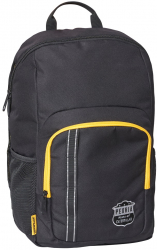 Ghiozdan Scoala Caterpillar Mochilas Rpet Peoria Material 600d Poliester 25l - Negru/galben 
