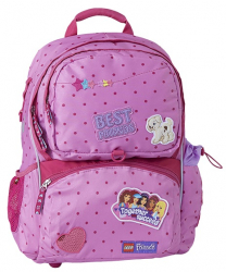 Ghiozdan Scoala Freshman + Sac Sport Lego Core Line - Design Friends Patchwork 