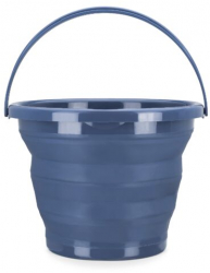 Galeata pliabila din cauciuc termoplastic Navaris 10 L Albastru 45985.3.19 