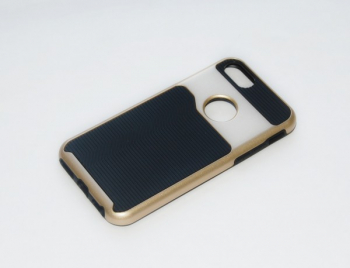 Husa Motomo Antishock 2 in 1 Gold pentru iPhone 7 