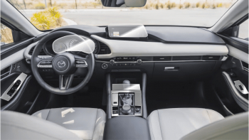 Folie de protectie Antireflex Mata Smart Protection Interior bord + Navi Mazda 3 model 2019 - 2022 cutie automata 