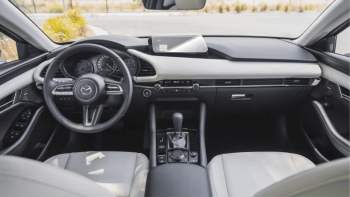 Folie de protectie Antireflex Mata Smart Protection Interior bord + Navi Mazda 3 model 2019 - 2022 cutie automata - Folie display 