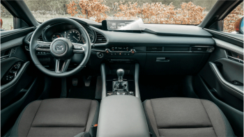 Folie de protectie Smart Protection Interior bord + Navi Mazda 3 model 2019 - 2022 cutie manuala - Folie display