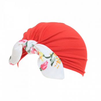 Turban pentru bebelusi PAMI CBB-1221-108 52-54 cm Rosu 