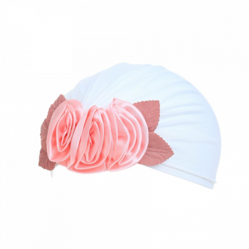 Turban pentru bebelusi PAMI CBB-1221-113 52-54 cm Alb 