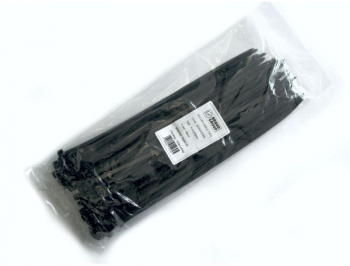 Set colier plastic 4 8250mm negru BG-48250BK 100 bucati 