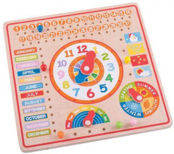 BigJigs - Calendar luni zile data si ora 