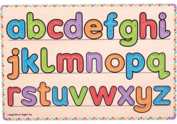 BigJigs - Invatam sa scriem literele 