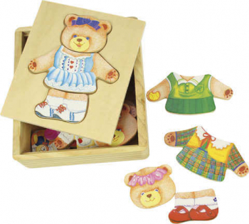 BigJigs - Joc de potrivire - doamna Urs 
