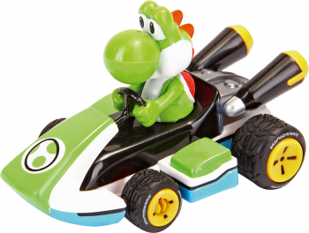 Carrera - Masinuta de curse Pull and Speed Mario Kart Yoshi 