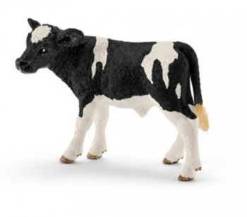Figurine Schleich - Vitel baltat cu negru - SL13798 