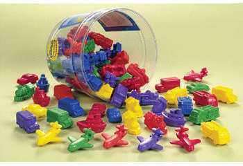 Learning Resources - Mini vehicule pentru numarat - set 72 buc 