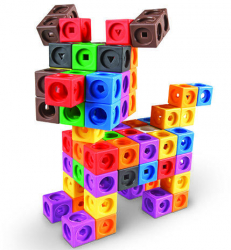 Learning Resources - Set 200 piese MathLink 