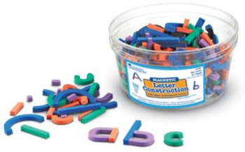 Learning Resources - Set constructie magnetic - Litere si cifre 