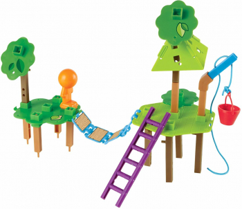 Learning Resources - Set STEM - Casuta din copac 