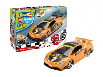 Machete Revell - JUNIOR KIT Pull Back Racing Car orange 